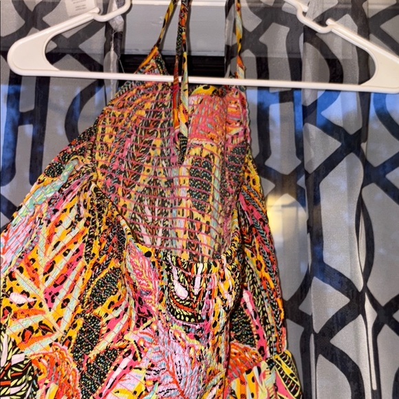 Colorful Patterned Maxi Dress - Picture 6 of 6